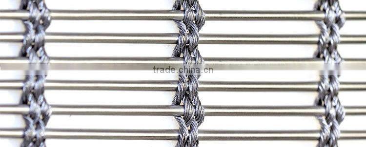 decorative wire mesh/flexible metal mesh fabric
