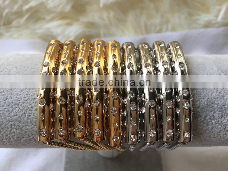 Stainless steel gold plated jewelry