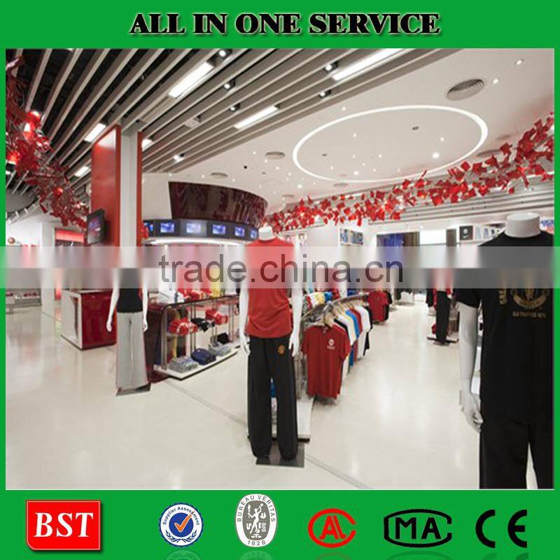 Factory customiz Clothing Display rack for Clothing store furniture decoration