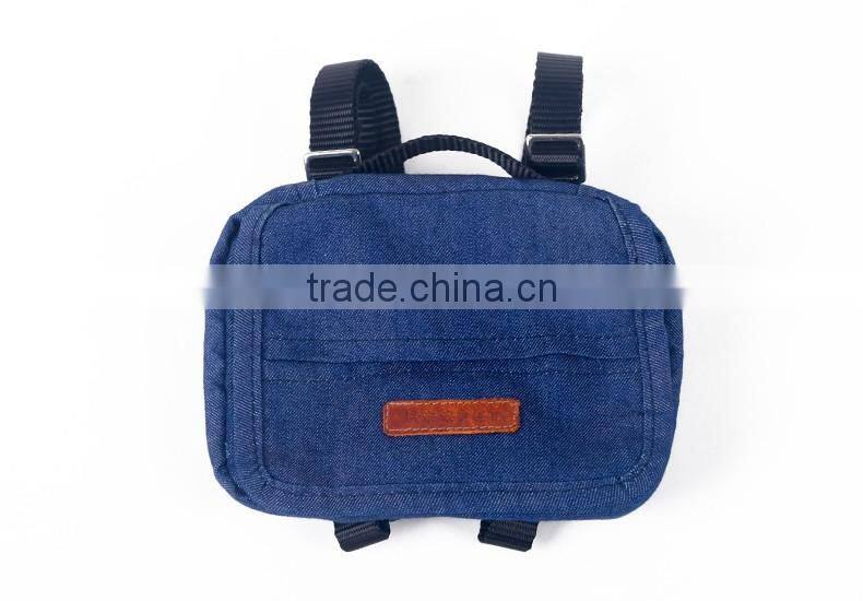 New Design Lovely Dog Denim Backpack, Outdoor Dog Carrier Bag