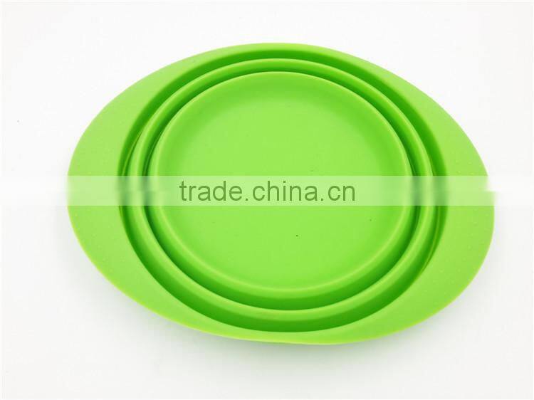 Foldbale silicone vegetable strainer