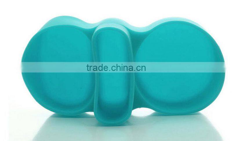 Hot sale high quality FDA and LFGB colorful silicone sponge soap holder/silicone storage bag kitchen producrs