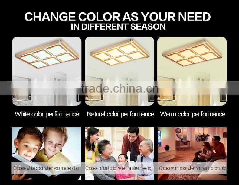 2016 New Design led kitchen ceiling lights 430X430mm 30WX2