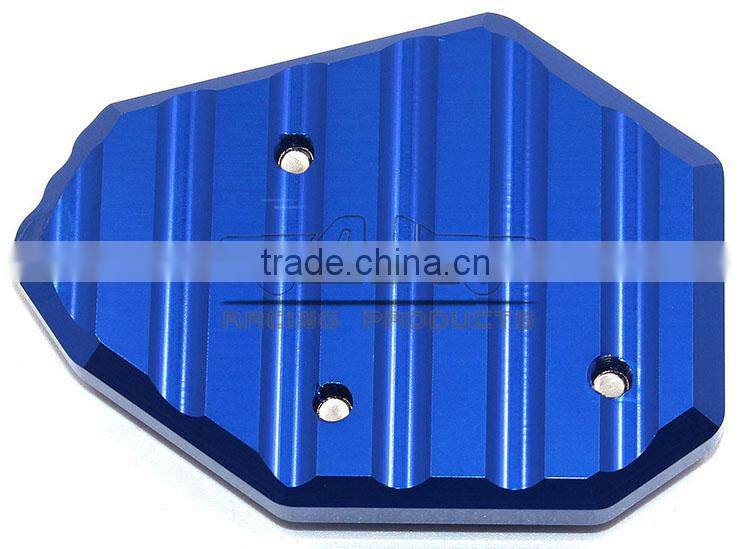 BJ-SSE-BM001 Performance CNC Aluminum Anodized Motorbike Motorcycle Side Stand Pad for BMW S1000RR 10-14