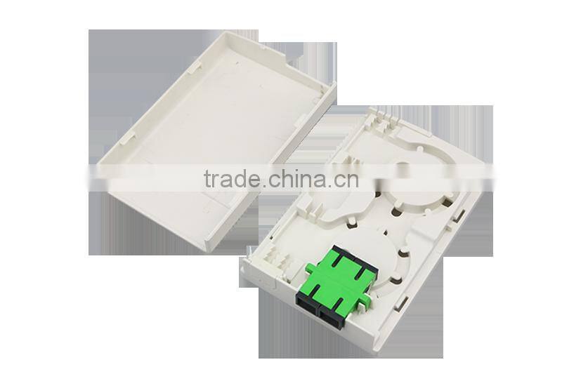 Industrial SC/APC SC/PC Optical Fiber Optic Termination Box for Indoor Using