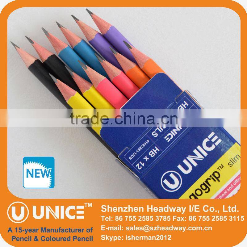 Quality Free Sample Pencils; End Dipping Hex. HB Pencil
