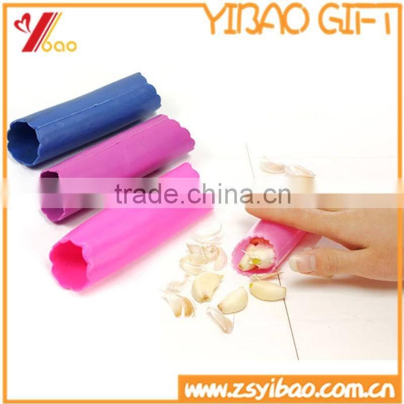Kitchenware easy clean Silicone rubber garlic peeling tools