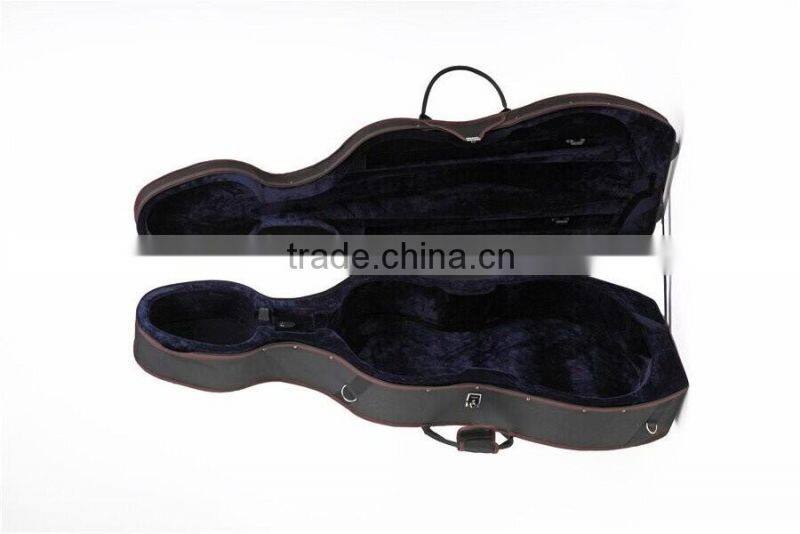 High Grade Light Foam Convenience Cello Case With Wheel Factory