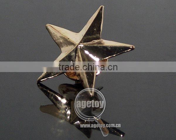 Gold Star Metal Badges