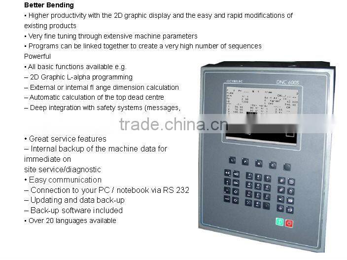 OEM SERVICE PROVIDED FRONT SUPPORT ELECTRO HYDRAULIC SYNCHRONIZED CNC PRESS BRAKE MACHINE WITH HIGH QUALITY AND HIGH EFFICIENCY