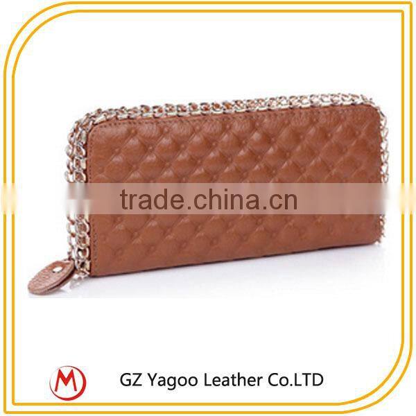 2015 new product in China leather magic wallet manufacturer