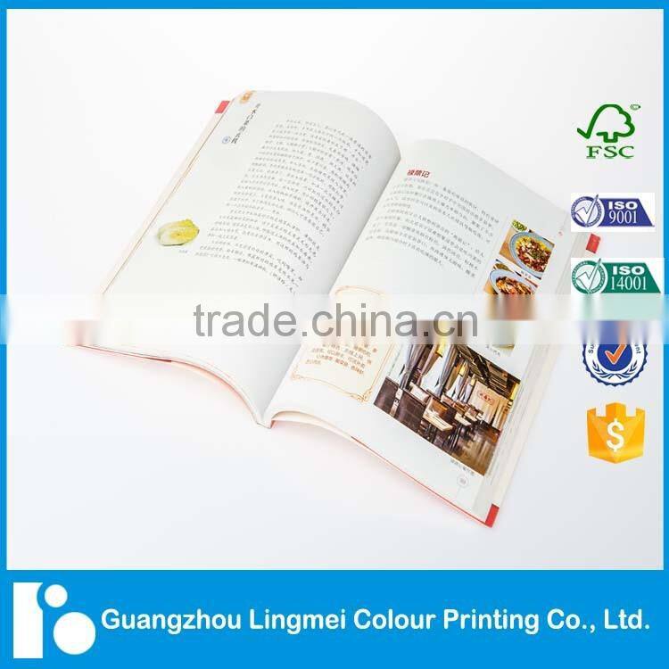 Cheap price high quality sewing binding book printing factory guangdong