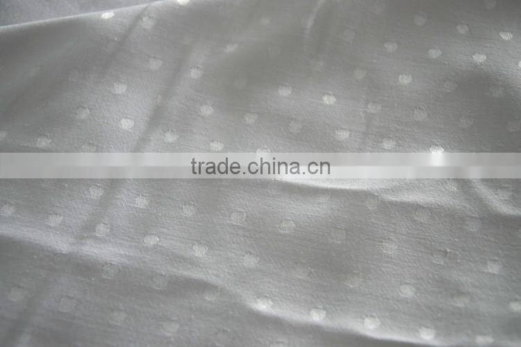 Fancy dot pattern 180gsm polyester jacquard fabric