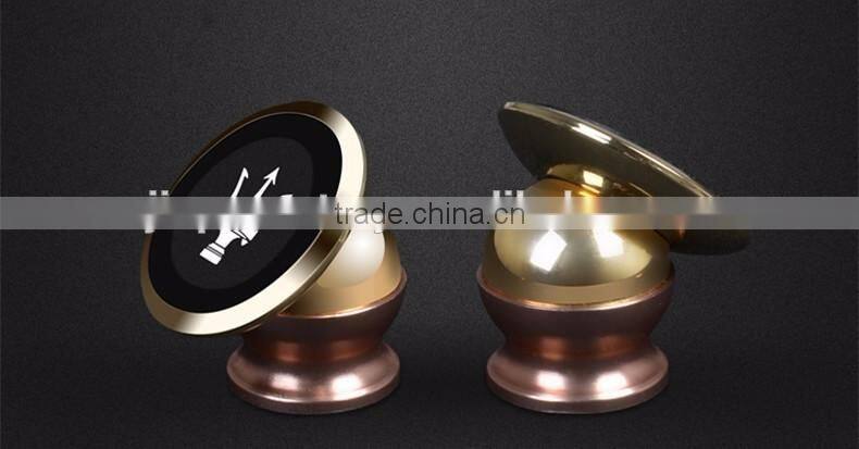 360 degree flexible magnetic car phone holder