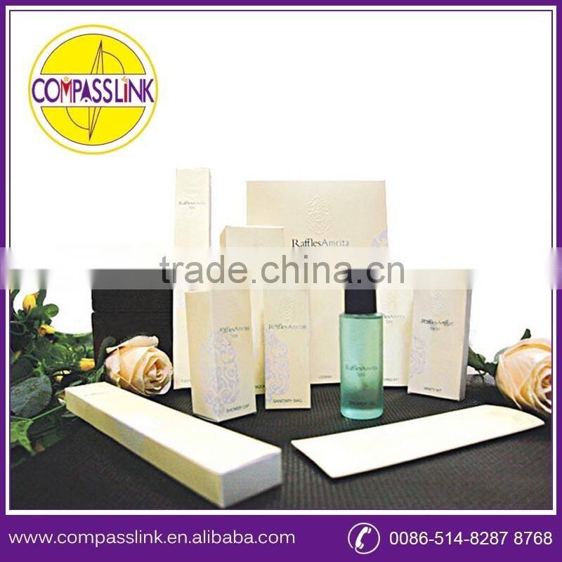 Luxury design hotel bathroom hotel amenities set/luxury hotel amenities kit