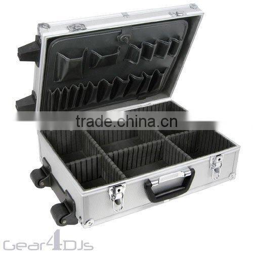 Aluminium Hard Storage Tool Flight Case With Trolley