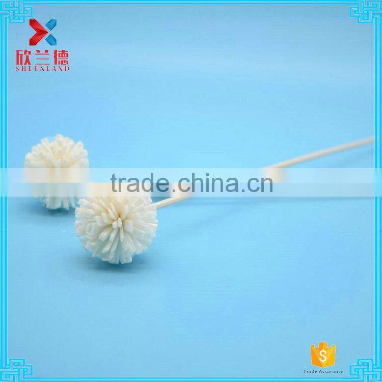 3cm Cedar ball Natural White Dried Flower wooden Sticks Wholesale with cheap price