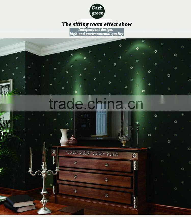 Hot selling non woven wallpaper for house decoration wallpaper