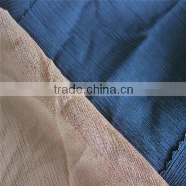 100%Polyester various style cheap crepe fabric for the 2016 fashion from China