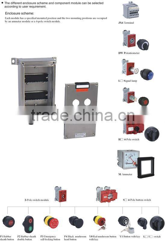 Stainless Steel Customized Explosion Proof Control Box