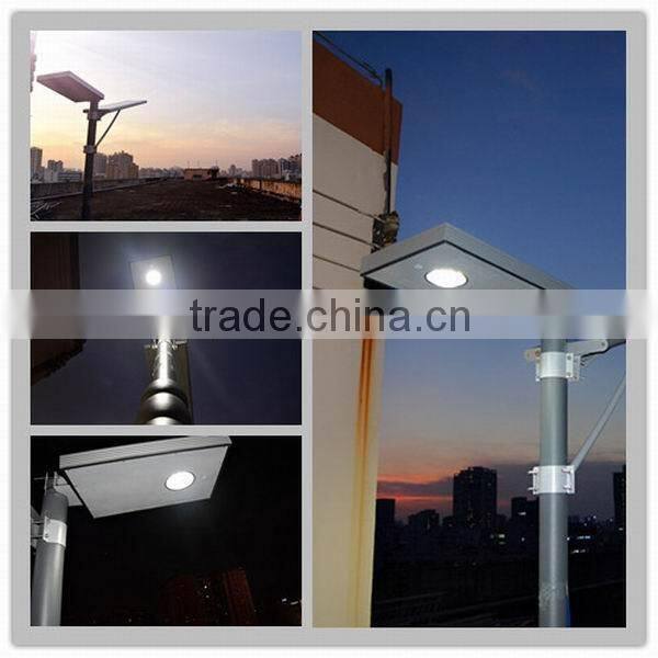 china supplier 4m Led led solar street light all in one