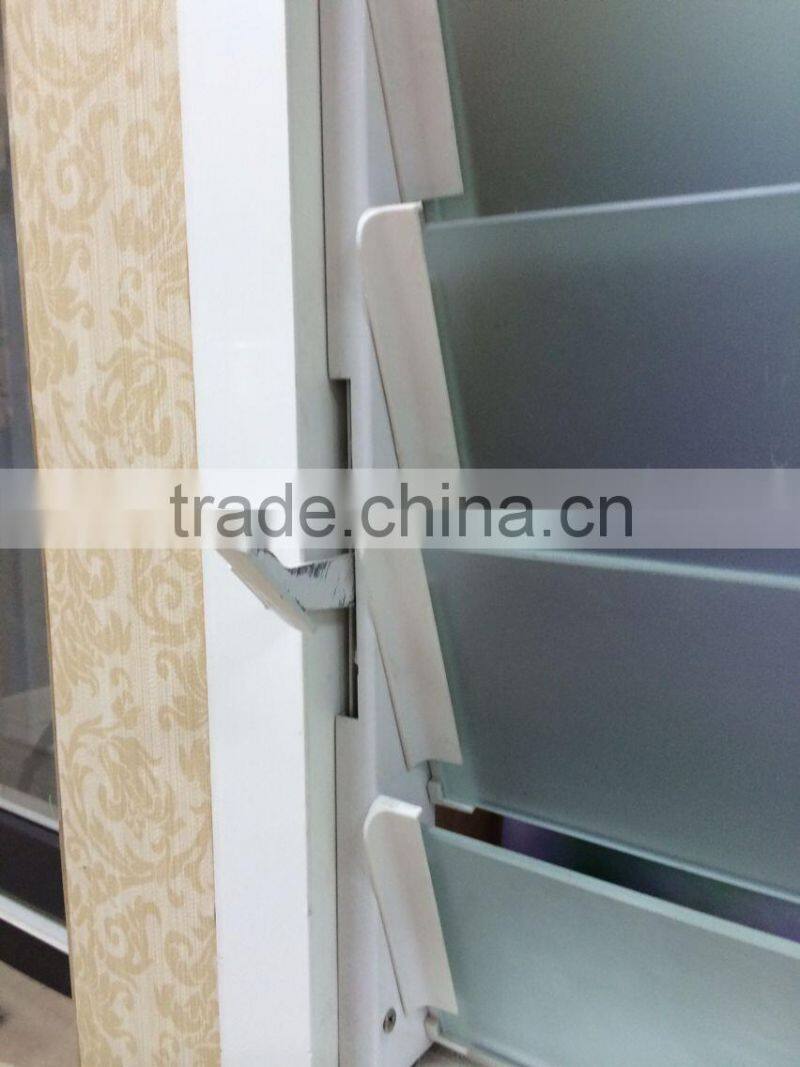 manufacturer for pvc glass louvers windows
