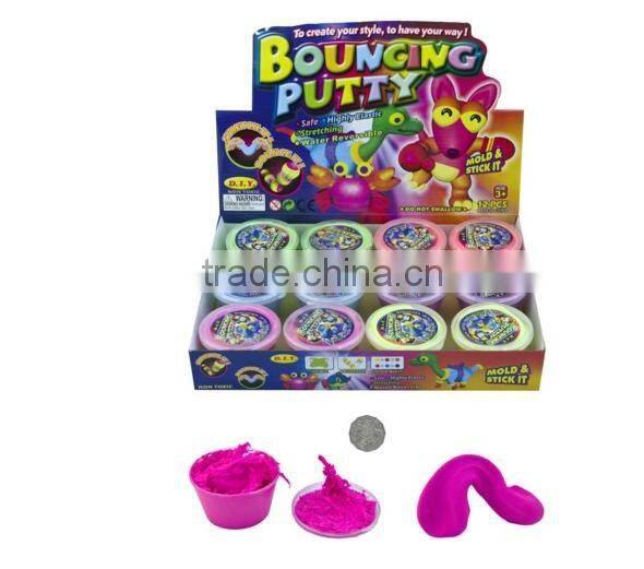 Elastic Boucing putty mold stick it