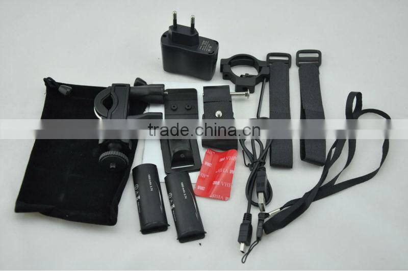 Extreme Sports Camera 1080P Bullet Style 20M Waterproof MTB Motorcycle Snorkeling Parachuting RC Toys