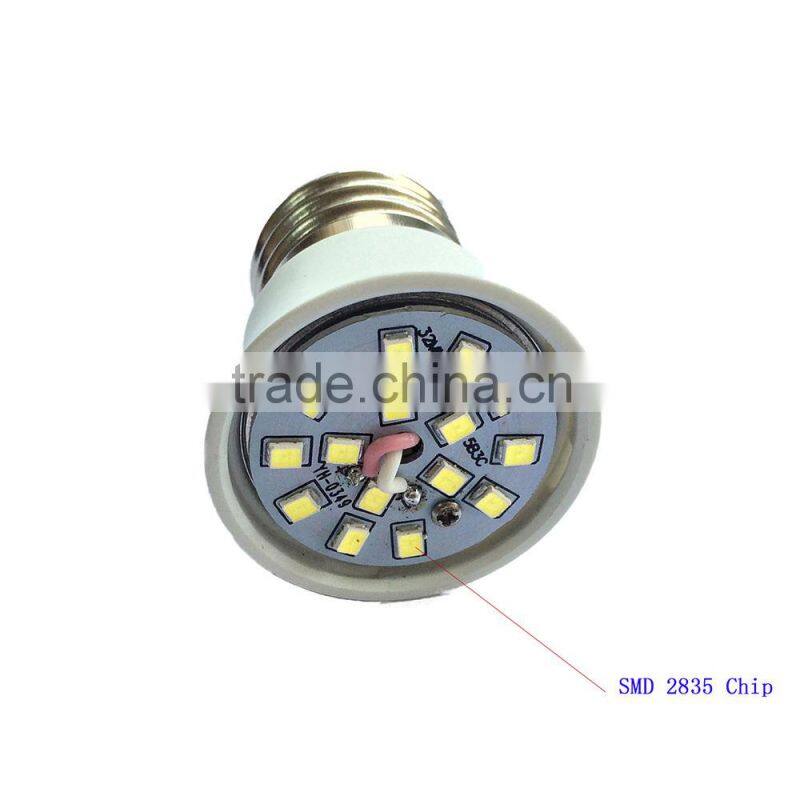 Plastic coalted with Aluminum 9W E27 LED Bulb 800 Lumen