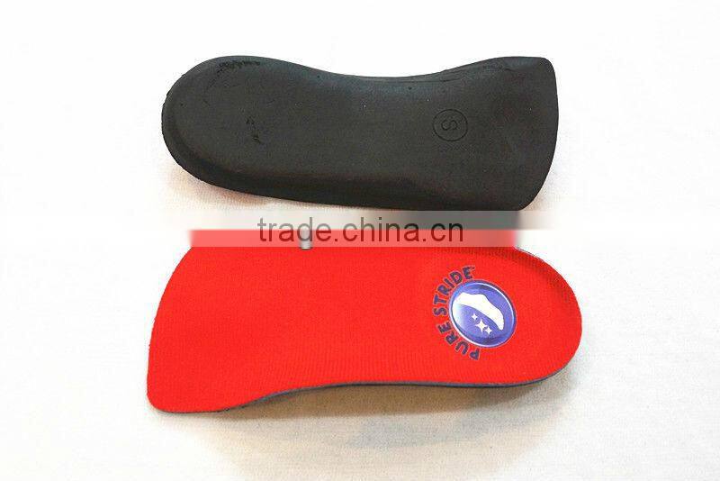 Half EVA PVC sheet Orthotic insole