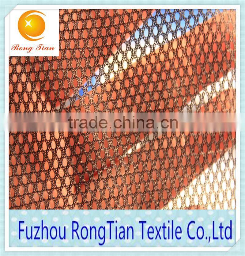 Wholesale 100 polyester tricot mesh fabric for clothing