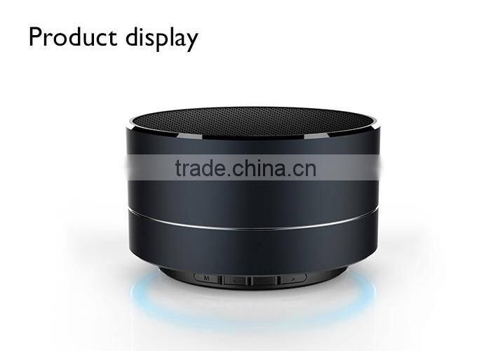 New Audio Monster Stereo Bluetooth Wireless round wifi mini speaker