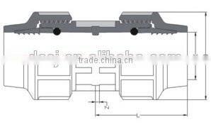 CHINA SUPPLIER PP COMPRESSION FITTINGS PP COUPLING OF DS