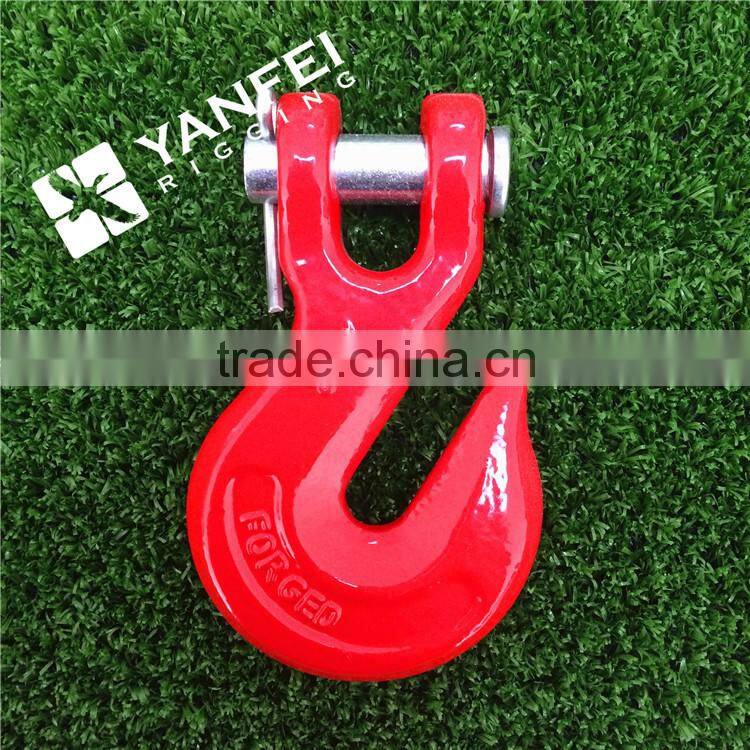 G80 U.S. Type Clevis self-locking Hooks
