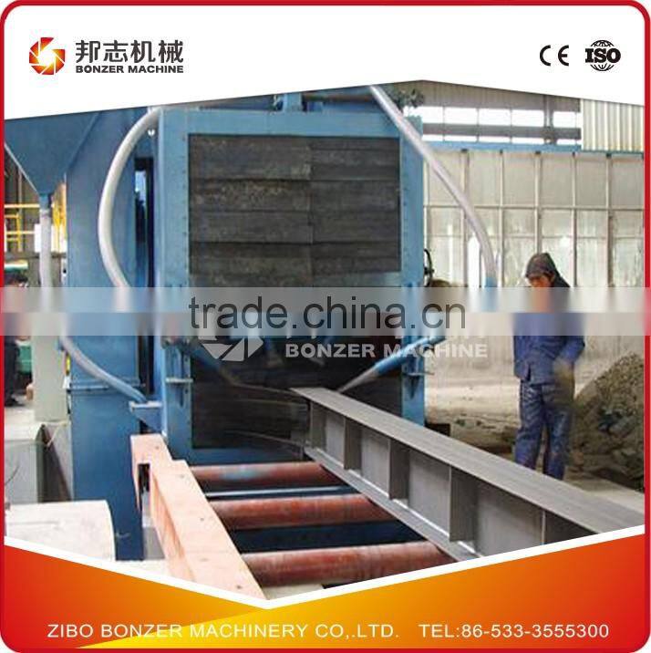 QH69 H Beam Steel Shot Blasting Cleaning Equipment