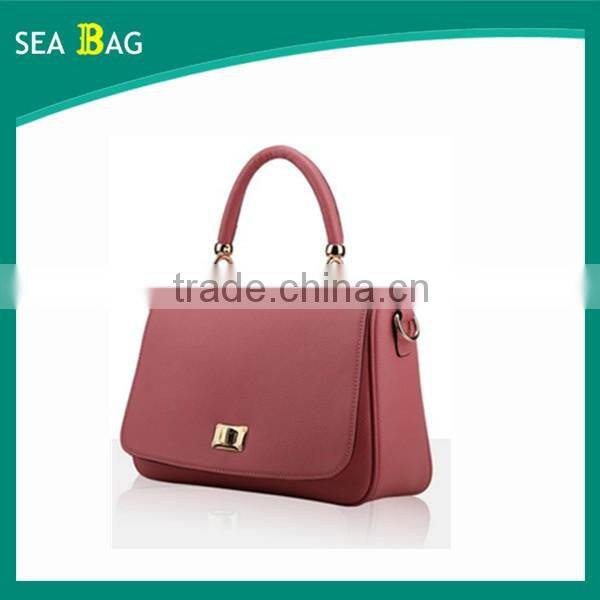 2016 alibaba china Lady crossbody bag satchels bag For leather Handle