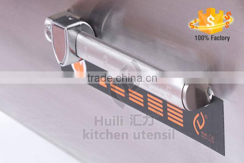Hotel electric appliance stainless steel commercial electric stove inductiion wok 2015 new arrival H80CM
