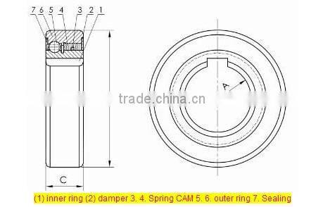 Auto Clutch bearing,clutch release bearing price!!