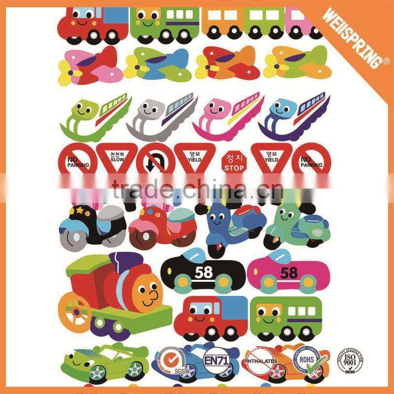 16-00011 Promotional gifts 2015 book promotional puffy sticker with eyespuffy stickers printing