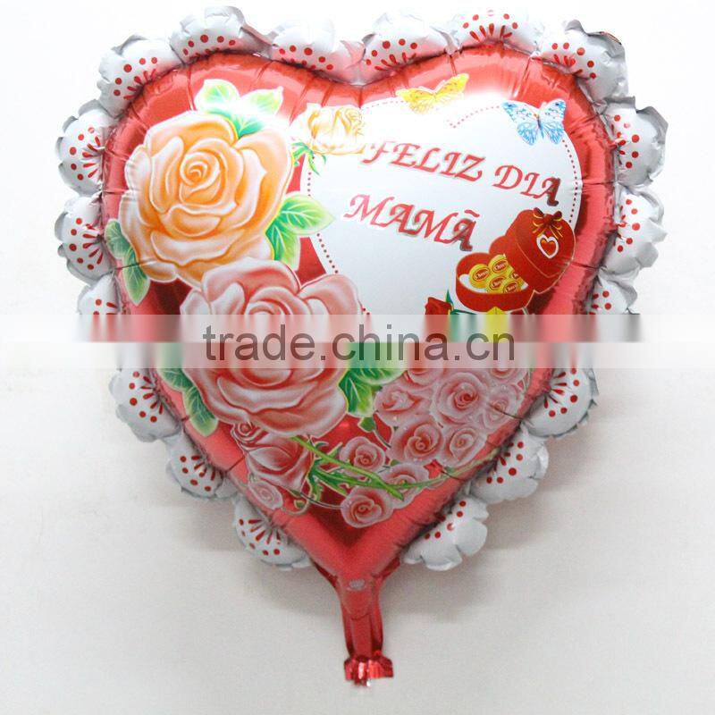 16 inch silver foil helium Letter Balloons