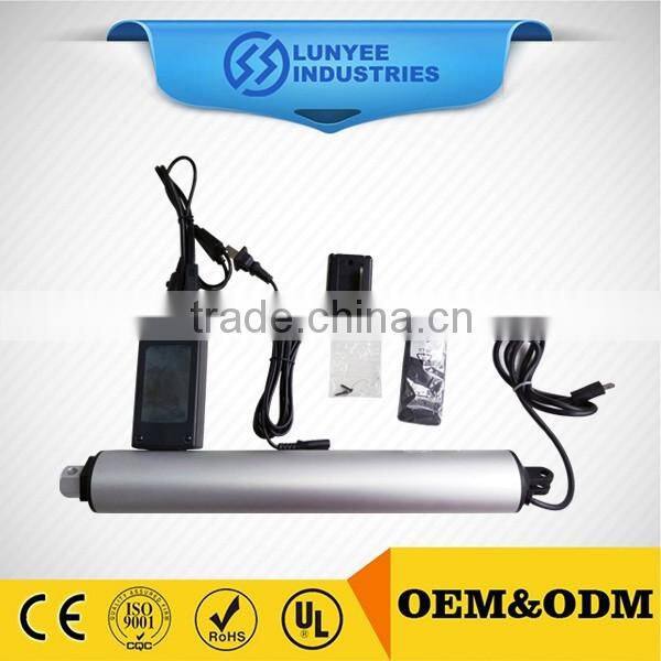 24 inch stroke linear actuators with wireless handset and control box