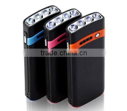 Portable charger solar for cellphone with 4 led lights,charger solar,mobile solar charger