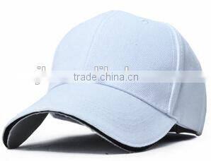 Customize blank cotton material with sandwich promotional cap and hats