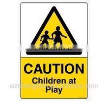 Highly Reflective Aluminum safety traffic sign for warning kid ' s safety