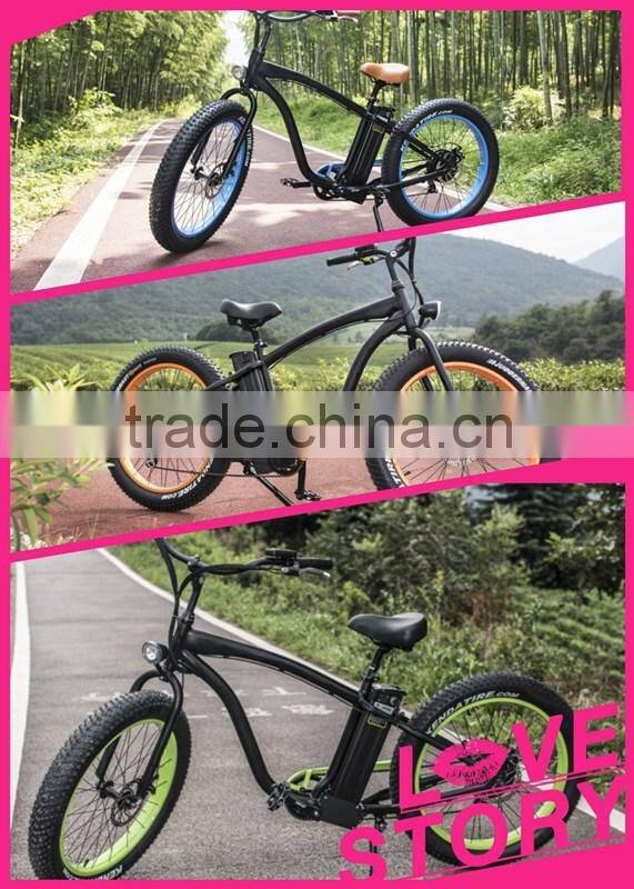 Rear wheel motor mountain electric bike chinese fat tire bike