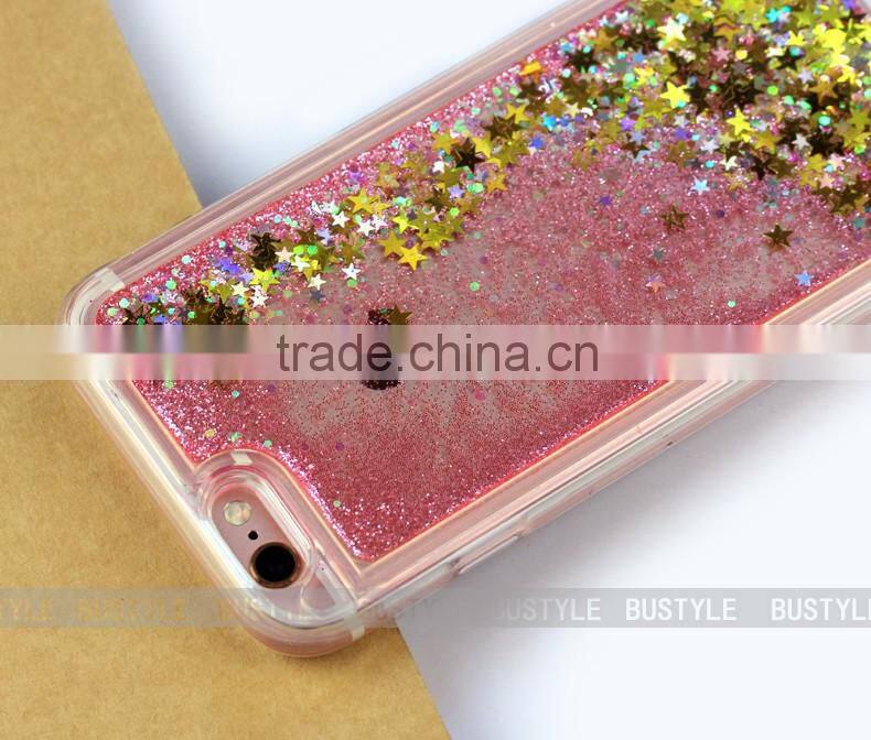 2016 bling lumia crystal 3d mobile liquid cell phone cover case for i phone6 s for iphone 7 for samsung j7