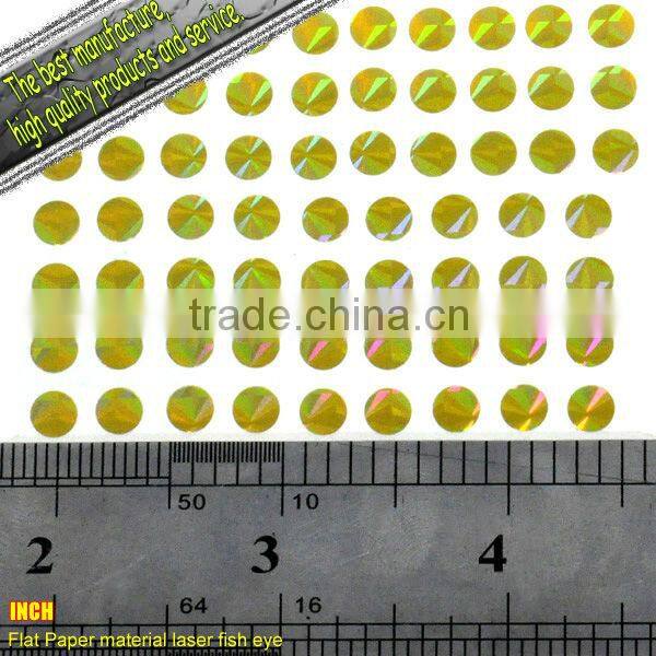 Flat Paper material laser fish eye-CF Lure-0053#