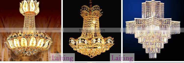 big crystal hanging light