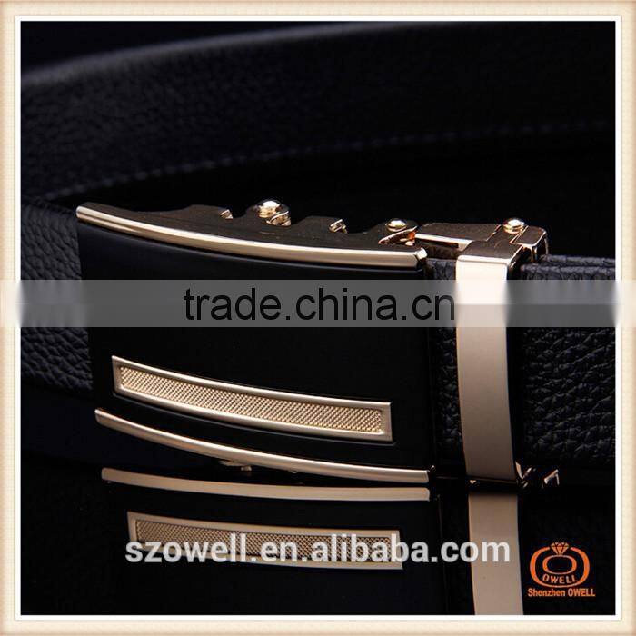 2016 Stylish new model belt unisex genuine leather belt