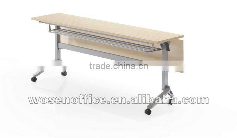 folded training desk